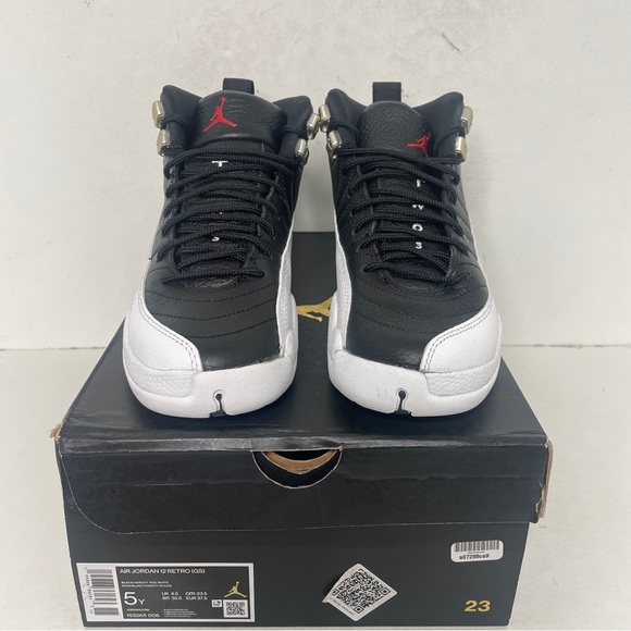 Nike Air Jordan 12 Retro GS “Playoff” 2022 - Picture 2 of 4